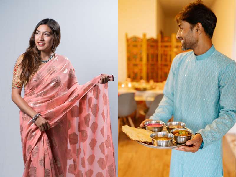 Saree và Kurta-pajama - biểu tượng của đất nước Ấn Độ