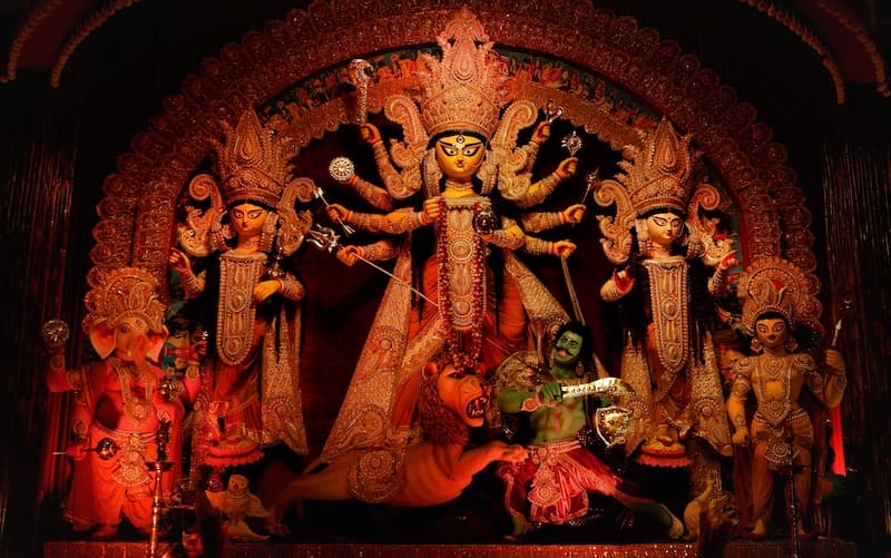 Lễ hội Ấn Độ tôn thờ nữ thần Durga 